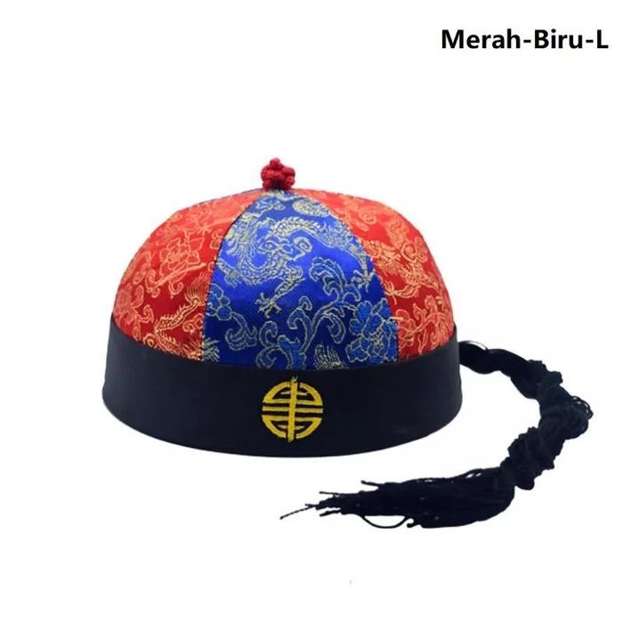 Aksesoris topi Cheongsam ada ekor