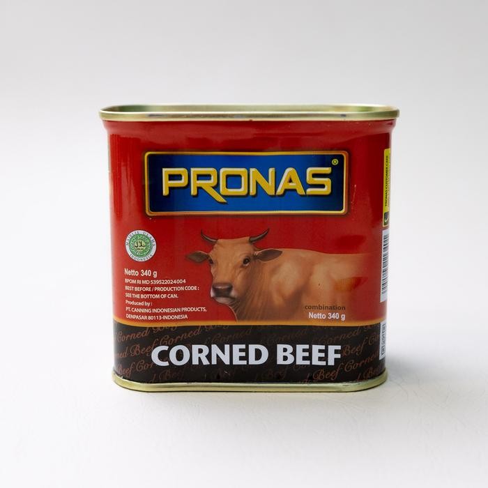 

pronas kornet daging sapi corned beef kaleng 340g stok terbatas