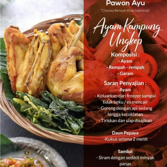 

ayam kampung ungkep pawon ayu frozen food stok terbatas