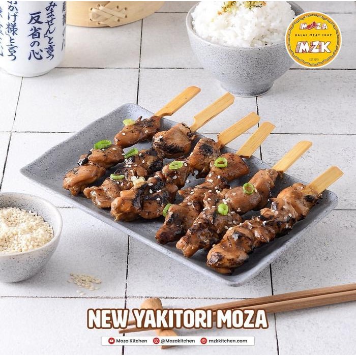 

chicken yakitori 10 tusuk - siap panggang / bbq stok terbatas