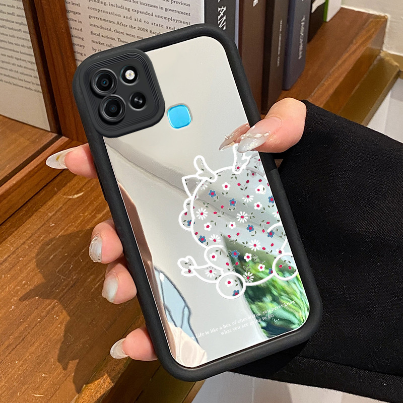 Casing Hp Infinix Smart 6 Infinix Smart 6 Plus Case Casing Tas cinta Pola HP Silikon Cermin Pelindun