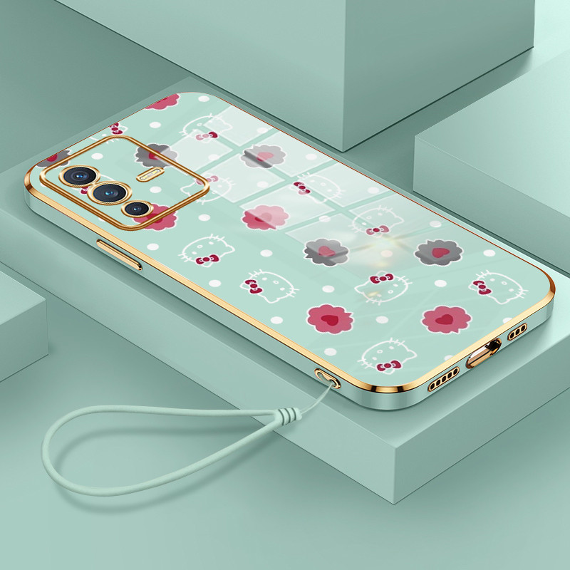 Casing Hp Untuk VIVO V23 5G V23i 5G V23E 5G V23E 4G Case Kucing kartun Kasing Perlindun Anti-Drop ai
