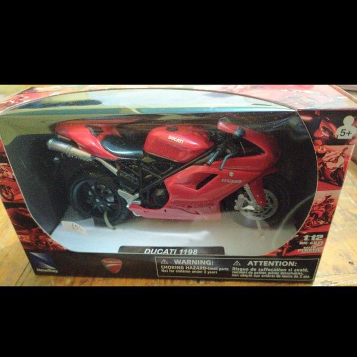 Miniatur DUCATI PANIGALE 1199 Diecast Motor SPORT Asli ORIGINAL MAISTO