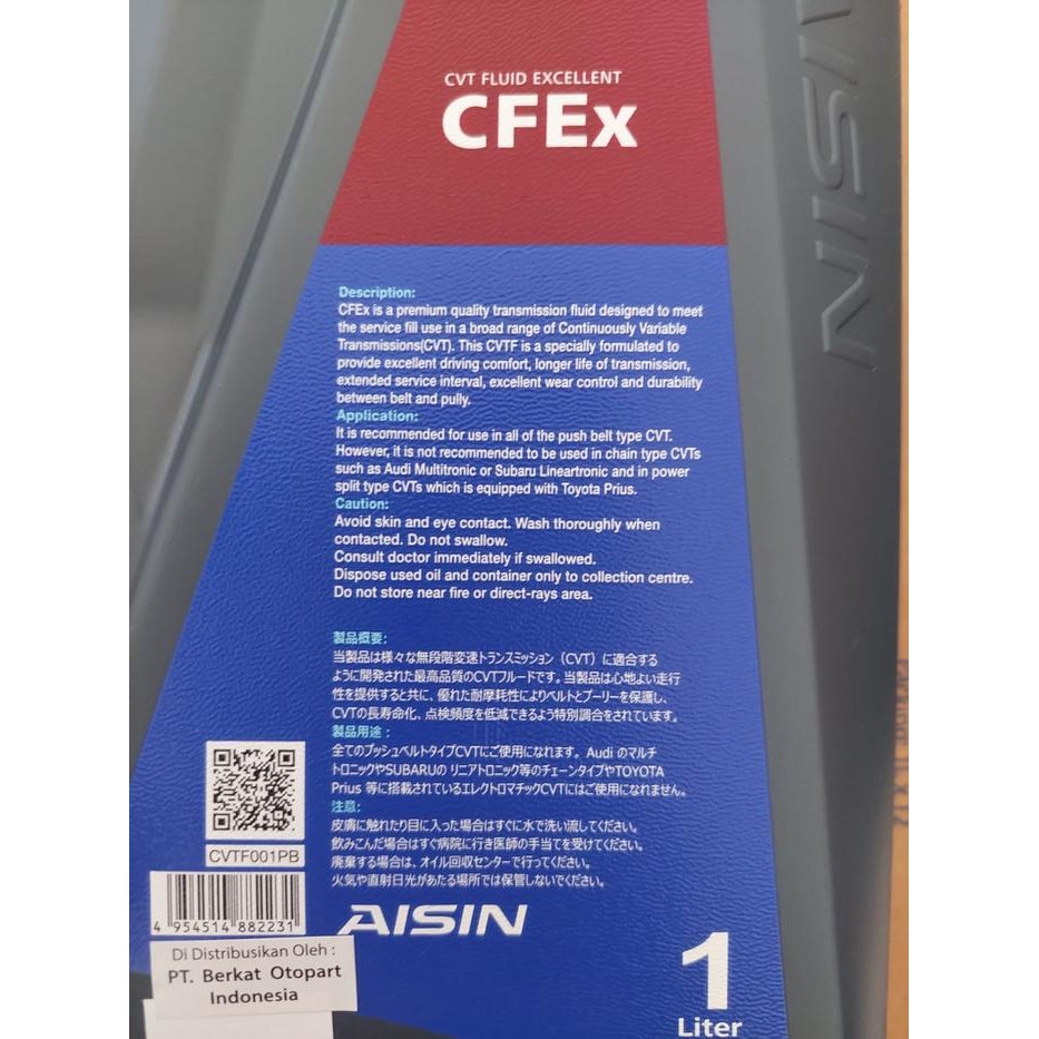 Oli Matic Mobil Aisin CFEX (CVT)