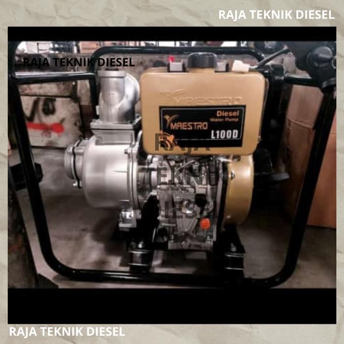 Pompa Air Irigasi Solar 4 Inch ELECTRIC Alkon Diesel Solar 4 Inch Maestro L 100 D ELECTRIC STATER