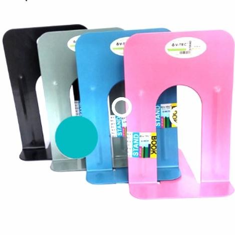 

Promo V-Tec St07 Stand Book Book End 8 Inch Penahan Buku Besi
