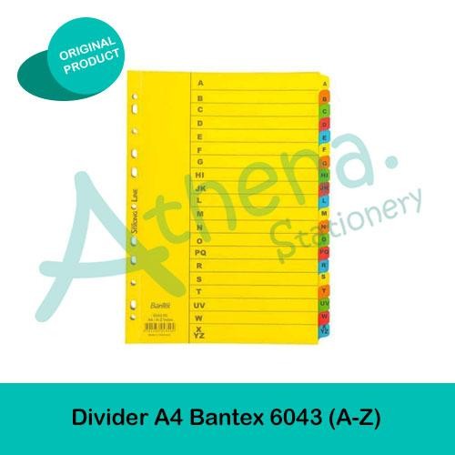 

Promo Bantex Divider A4 6043 - Pembatas File A-Z