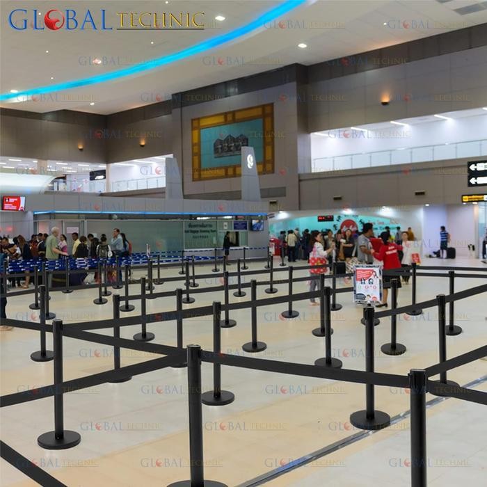 

Promo Queue Ribbon 3M Kepala Tiang Antrian / Pita Roll Tiang Antrian