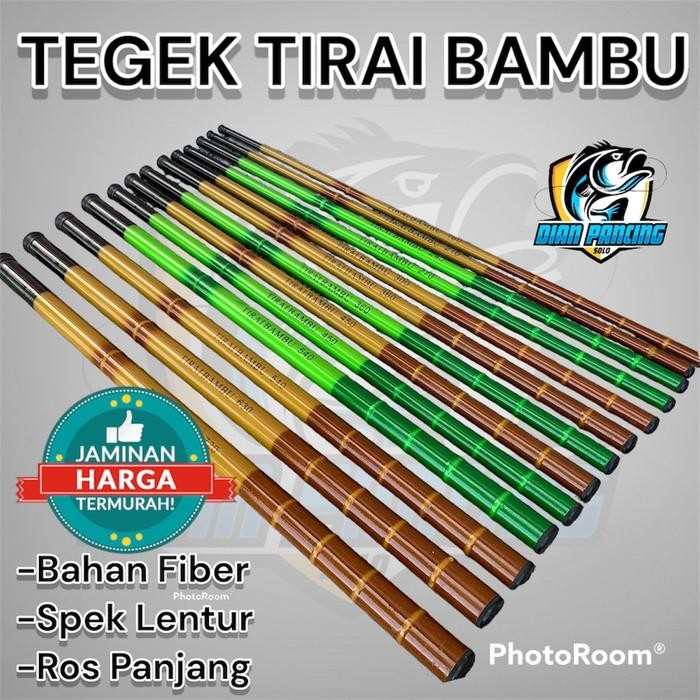 JORAN PANCING TEGEK MURAH TIRAI BAMBU & Kagawa Bambu Hijau Harga Termurah tegek