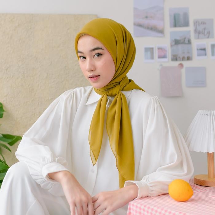 Lozy Hijab - Voila Paris Square (Hijab Segiempat Bahan Paris Ultrafine) Muslim