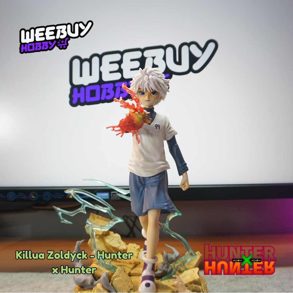 Killua Zoldyck Figure - Weebuy Anime Figure - HunterxHunter - Mainan Anime - Toy