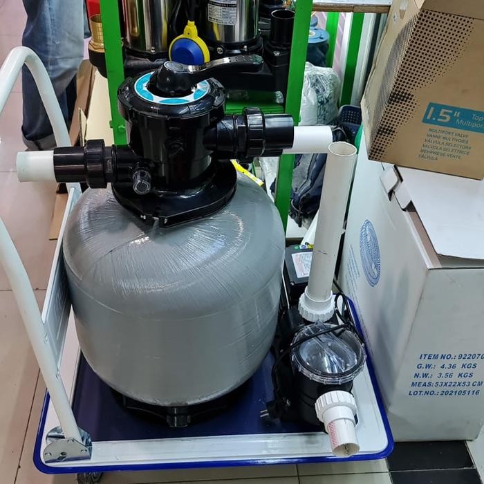 Stok Terbatas Pompa Kolam Renang Portable Custom China Lengkap Filter Pasir Stick Termurah