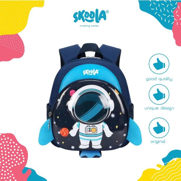 Converrse Exsport - Tas Sekolah Anak Paud Laki - Laki Fashion Ransel Astronot - Hiko