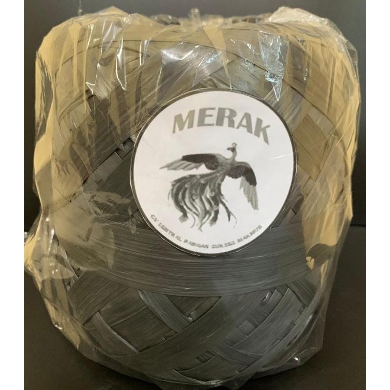 PJ Tali Rafia Hitam 1 KG (Grosir)