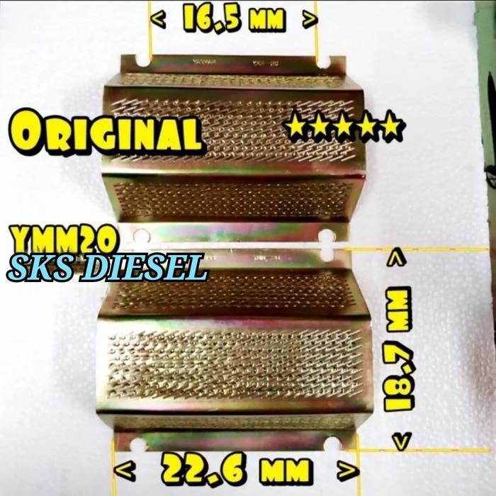 /////] YMM20 Screen Saringan Padi Beras Mesin Yanmar YMM-20 YMM 20 per 2 bh