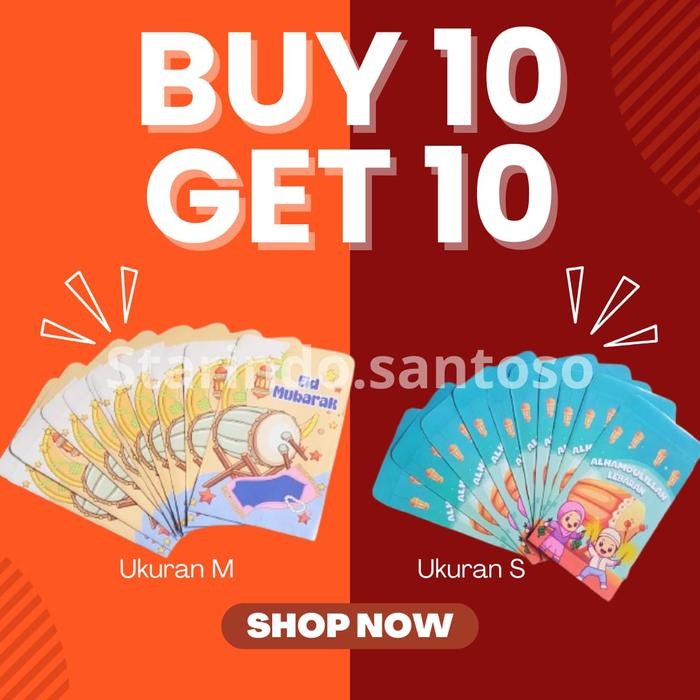 

siap kirim] 10 gratis 10 Amplop Idul Fitri karakter anak lucu angpao lebaran kecil kertas uang