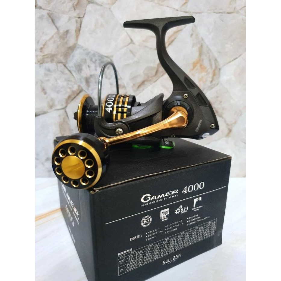 BULLZEN Reel Pancing Gamer Assassin PRO (TERBAIK) (TERBARU) (TERMURAH)