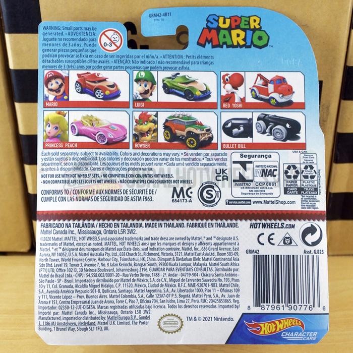 Hot Wheels Character Cars - Mario