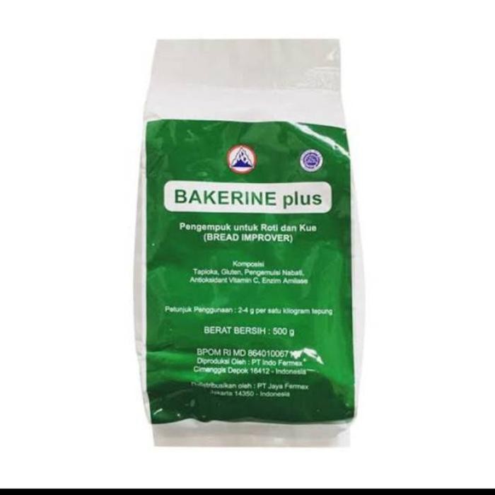 

IGIH- Bakerine Plus Bread Improver Pengempuk Roti Dan Kue Isi 500 Gram Halal