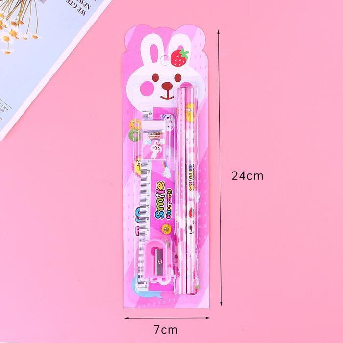 

New COD (YBL) Set Alat Tulis Anak Sekolah 5 in 1, 6 in 1, 8 in 1 Isi Pensil, Peraut, Penghapus,