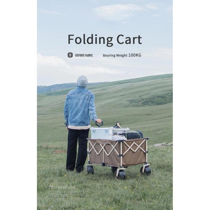 GEROBAK LIPAT NATUREHIKE NH20PJ005 KERANJANG PIKNIK TROLI CAMPING