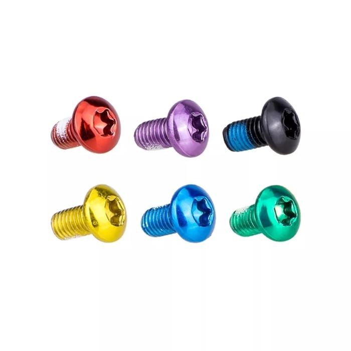 Baut Rotor Sepeda 12pcs Screw Baut Cakram Sepeda Baut Discbrake sepeda