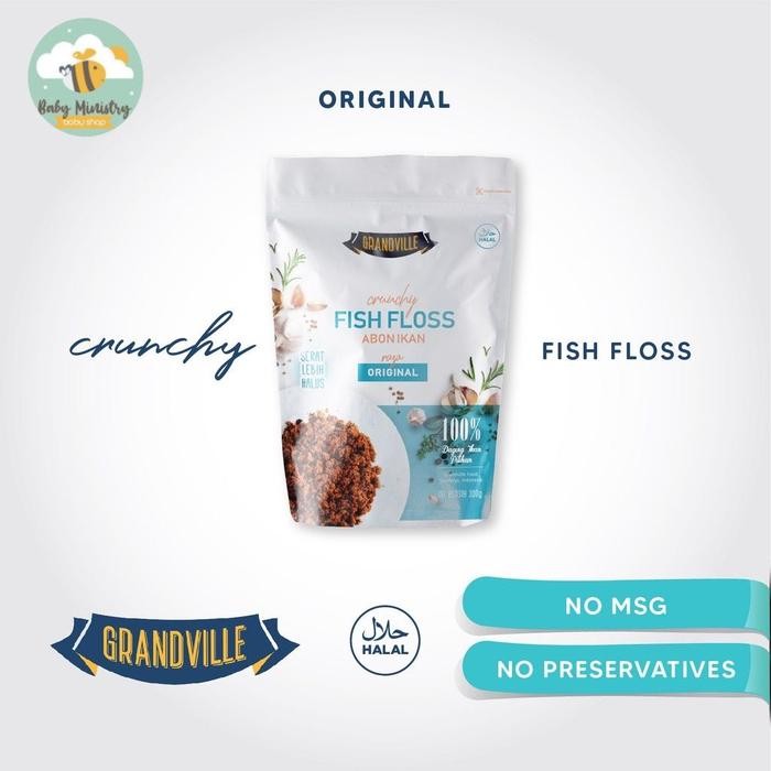 

Baru Grandville Abon Mpasi / Abon Sapi / Abon Ayam / Abon Ikan Grandville Crunchy 1Tahun+ / Abon