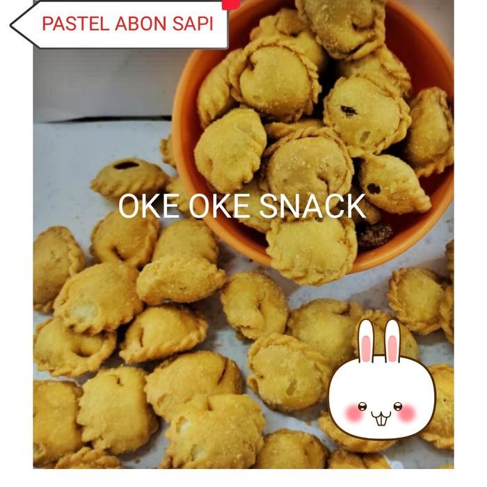 

Baru Pastel Abon Sapi / Pastel Abon Panggang 250G - Cemilan Gurih