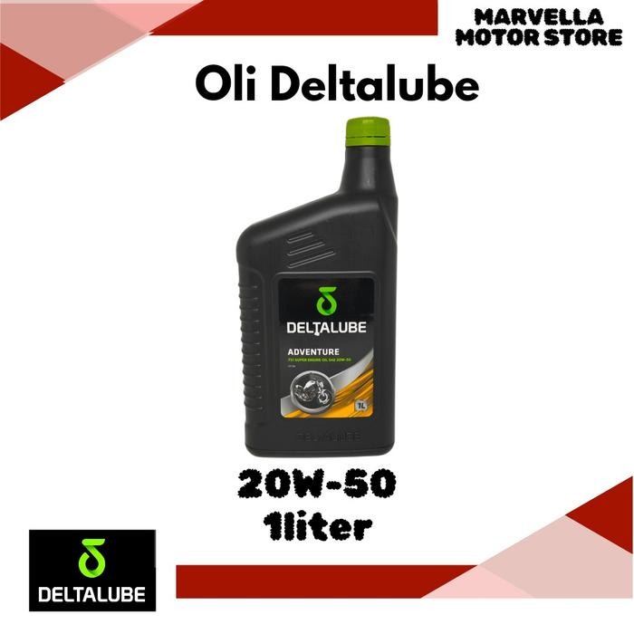 Oli Motor Deltalube Adventure 1 Liter 20W-50 Oli Motor Deltalube 1 Liter