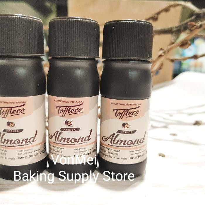 

LEZAT- Toffieco Perisa Perasa Almond Almon Essence Flavour 25 Gr Wangi