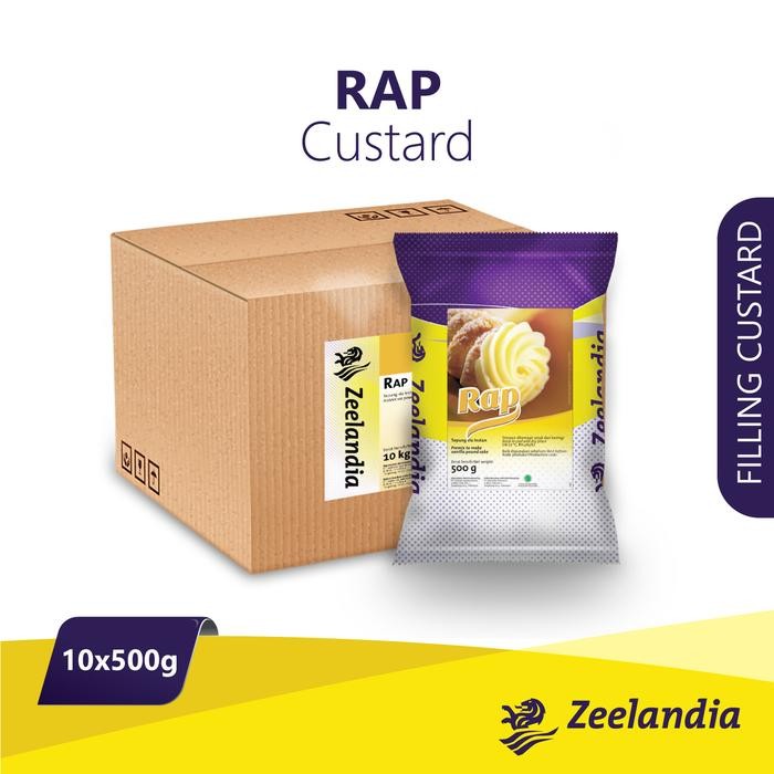 

LEZAT- Zeelandia Rap - Custard 10X500 Gr