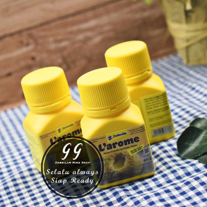 

LEZAT- L'Arome Bubuk Vanilla Susu 40 Gram Larome Vanila Bubuk Vanilla Powder Zeelandia