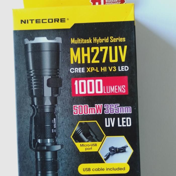 Senter Nitecore Mh27Uv Cree