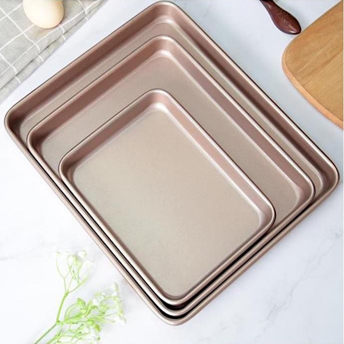 Loyang teflon persegi panjang - Loyang panggang anti lengket