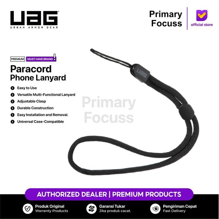 

promo uag handstrap wrist paracord lanyard - primary focus shopee