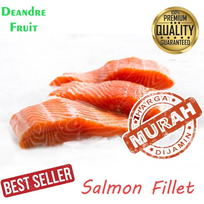 

NATURE- Murah Banget 250Gr Ikan Salmon Fillet Grade Supermarket Frozen Beku