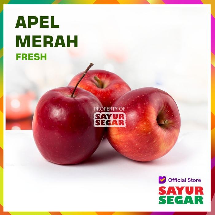 

NATURE- Buah Apel Merah [500G] Pilihan Segar
