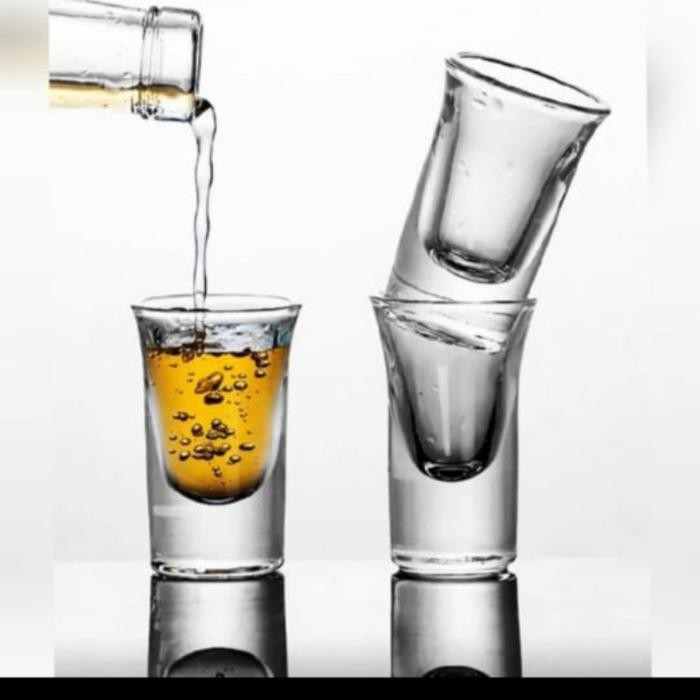 PROMO 1 SET GELAS SLOKI ISI 6 PCS /SLOKI KACA MINI