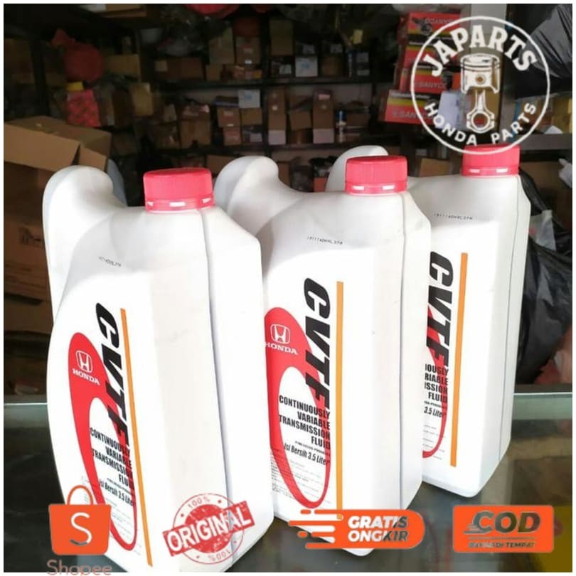 Oli Transmisi 3,5 liter Mobil Honda Matic CVTF (city, crz, jazz)
