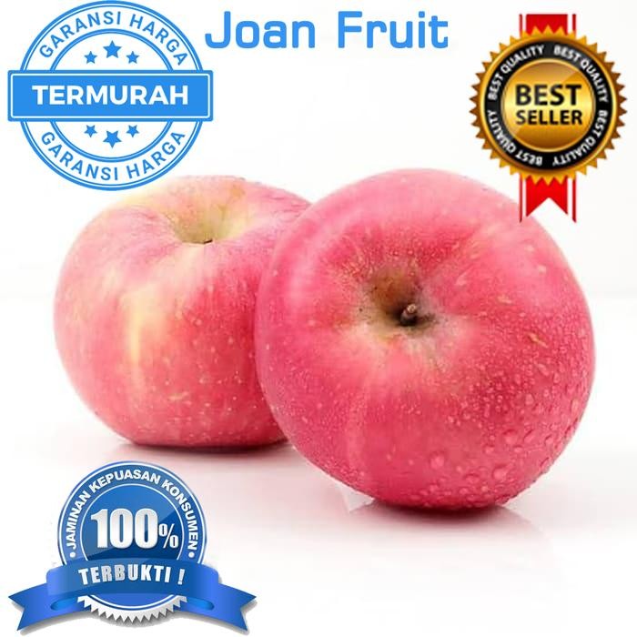 

NATURE- Pasti Termurah 1Kg Apel Fuji Jumbo Super Buah Import Manis Garing