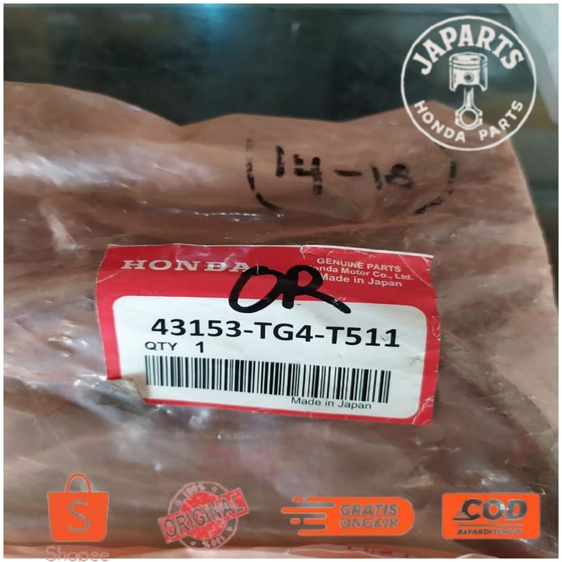 Brake Shoe Kanvas Kampas Rem Belakang Honda Brio Set