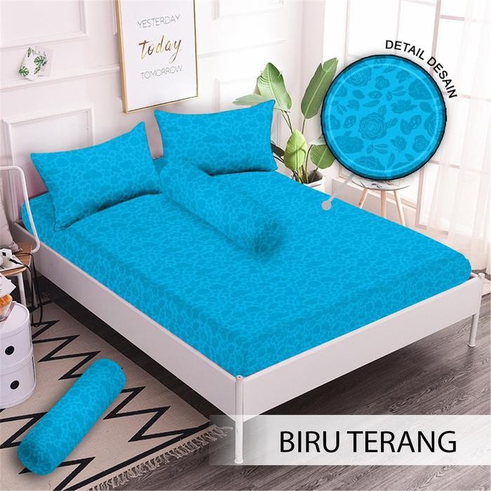 SPREI MONALISA PREUM POLOS /SPREI POLOS/ANEKA WARNA