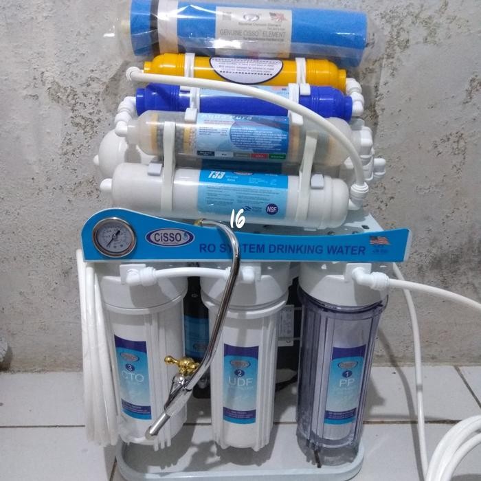 Mesin RO Cisso 500gpd 12 step water filter purifier
