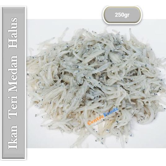 

Siap Kirim Ikan Teri Medan Halus 250 gr - Teri Nasi Medan Harga Per BKS