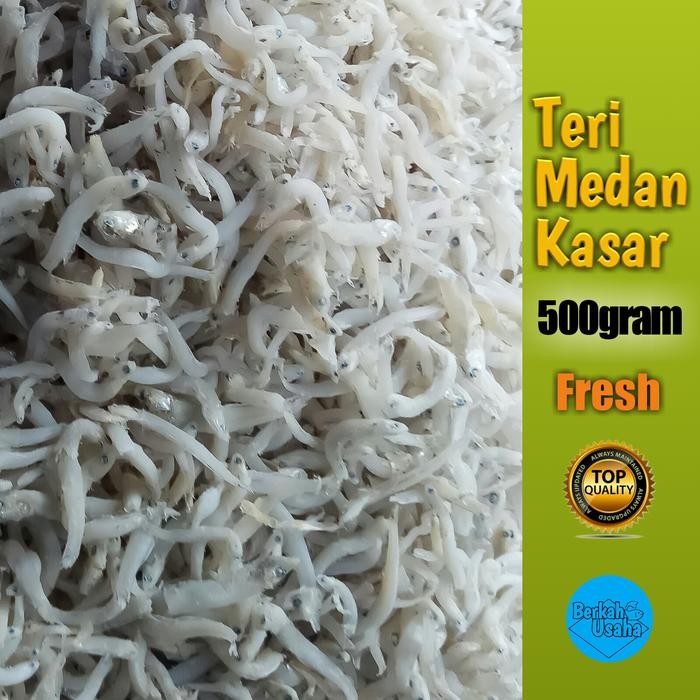

Siap Kirim Ikan Asin Teri Medan Kasar Toge Super 500g - Shopee