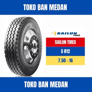 BAN TRUK SAILUN S812 750 R16 16 KAWAT ( KOMPLIT BAN DALAM DAN SELENDANG )