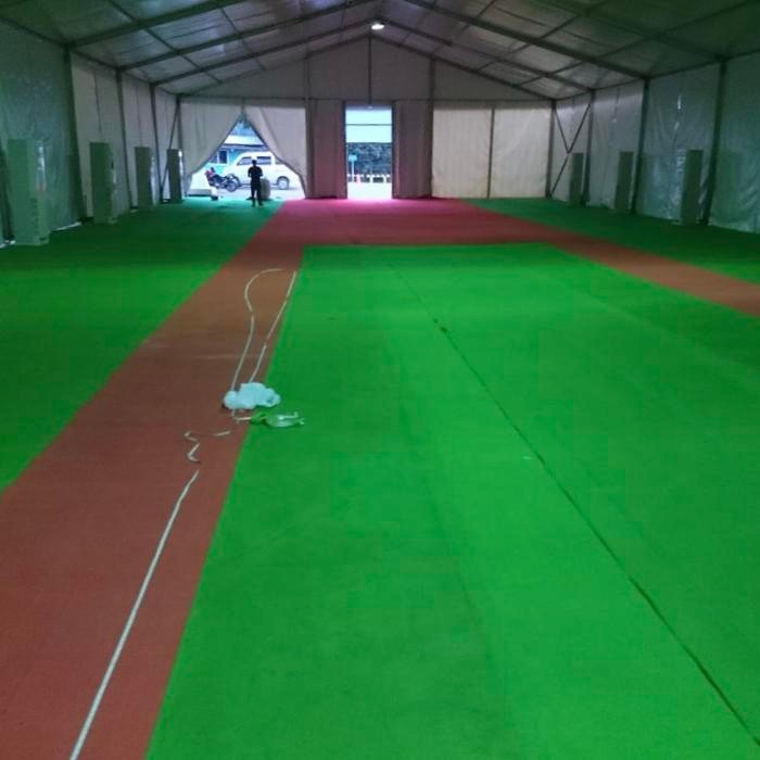 Karpet Bludru Pameran Super Buana Panggung Event Masjid Merah Meteran