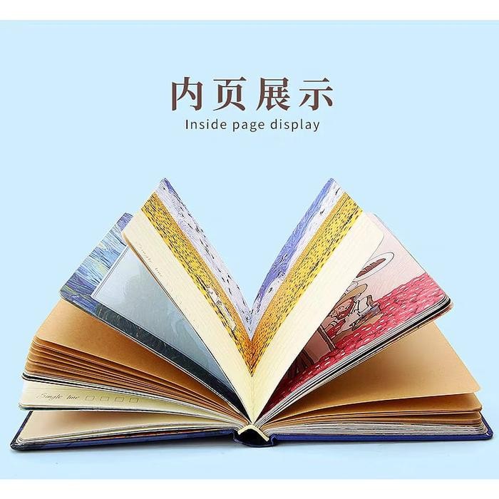 

Khusus Grab! Buku Jurnal A5 Van Gogh Comic