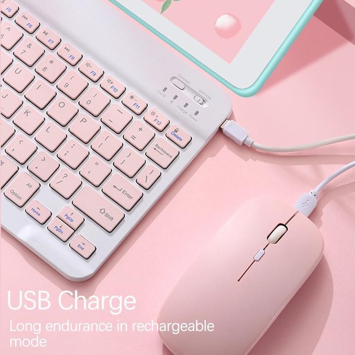 SAMSUNG TAB S6 LITE PORTABLE WIRELESS KEYBOARD BLUETOOTH WITH MOUSE