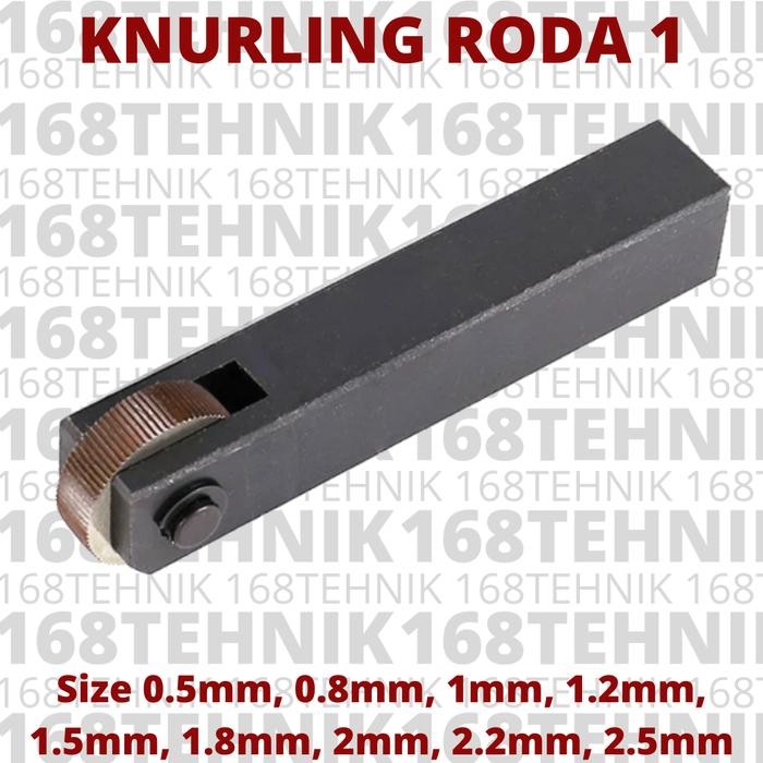 Paling Murah Knurling 1 Roda 0.5 Mm / Knurling Lurus / Knurling Tool Roda 1 Terlariss 